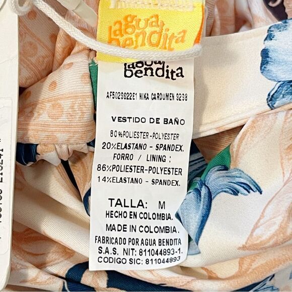 Agua Bendita Nika One Piece Swimsuit Size M - Picture 8 of 9